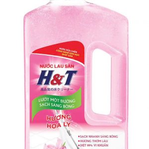 Nước lau sàn H&T hương hoa ly (Thể tích 1L)