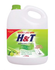 Nước lau sàn H&T – Hương chanh sả (3.6kg)