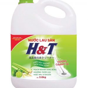Nước lau sàn H&T – Hương chanh sả (3.6kg)